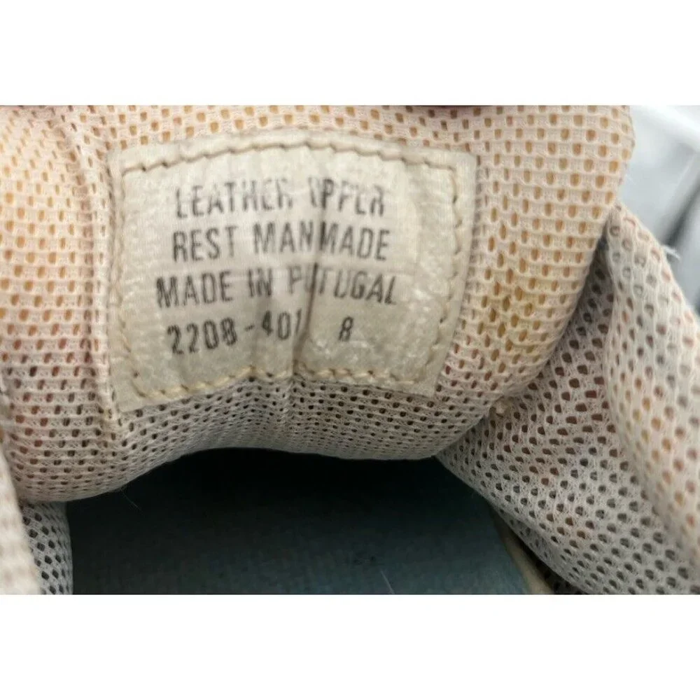 Vintage 90s Y2K AE Sport Blue Suede Sneakers chunky Sole Women’s Size 8 - Picture 3 of 8